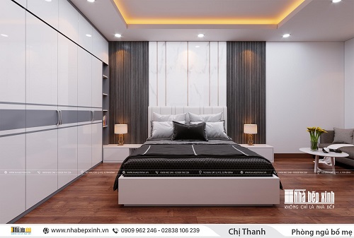 Phòng ngủ người lớn đơn giản - Nội thất hiện đại